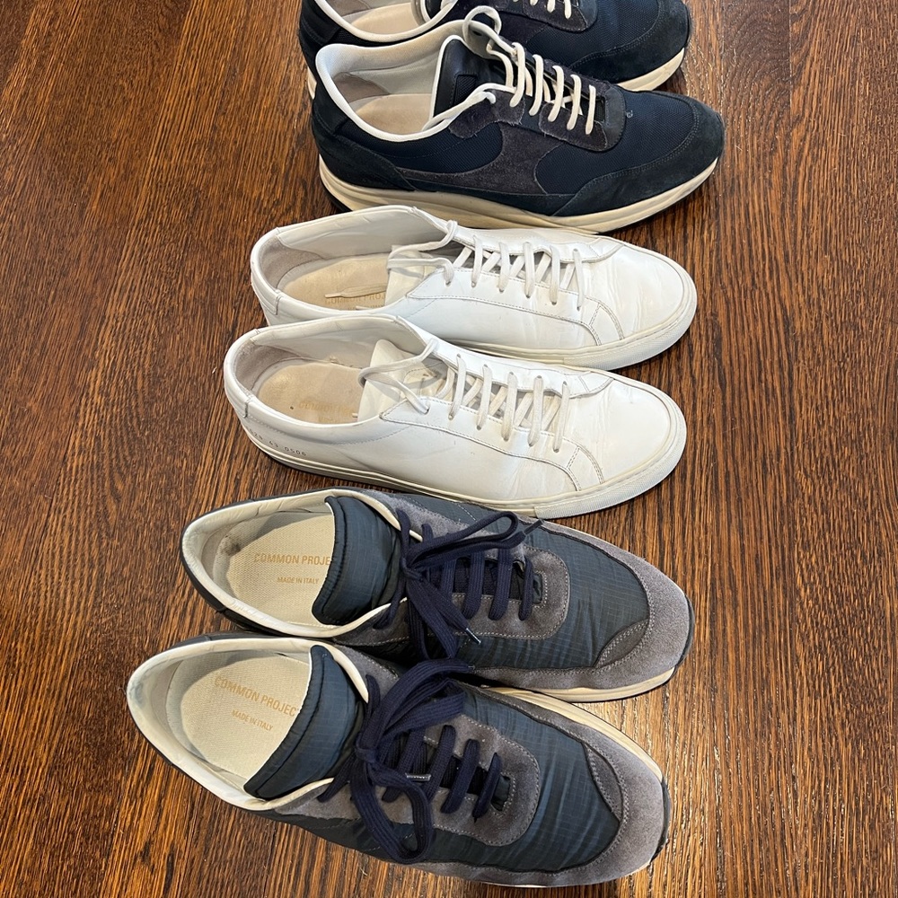 3 x COMMON PROJECTS size 43